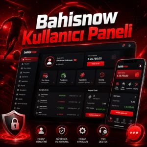 Bahisnow Kullanıcı Paneli